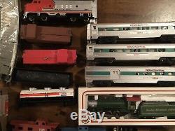 Lot of Vintage HO Scale Locomotive and Car Trains, Track, Christmas Train Quality