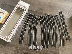 Lot of trains and rails BACHMANN HO Scale cars engines coal In Box GREAT SHAPE