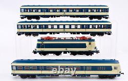 MARKLIN HO 26410 DB CLASS 141 SHUTTLE TRAIN ELECTRIC LOCOMOTIVE With 3 CAR SET