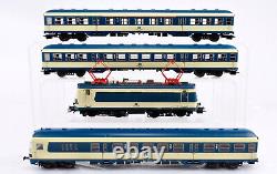 MARKLIN HO 26410 DB CLASS 141 SHUTTLE TRAIN ELECTRIC LOCOMOTIVE With 3 CAR SET