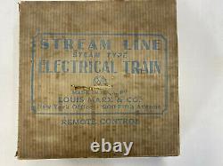 MARX Commodore Vanderbilt Electrical Train Set Stream Line New York Central