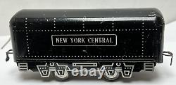 MARX O-GAUGE NEW YORK CENTRAL PASSENGER TRAIN LOCO WithTENDER & (2)245 & 246 CARS