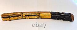 MARX Train Steamline New York Central #635 Mercury Locomotive + 3 Passenger cars