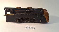 MARX Train Steamline New York Central #635 Mercury Locomotive + 3 Passenger cars