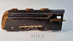 MARX Train Steamline New York Central #635 Mercury Locomotive + 3 Passenger cars