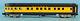 Mth 148 O Scale 5-car 70' Abs Passenger Set Smooth Alaska Train Model #20-6518