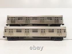 MTH 20-2933-3 MTA Premier R-11 2-Car Add-On Non-Powered Subway Set NIB