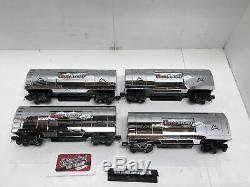 MTH 30-1433-1 Coors Lights Silver Bullet Train Set WithPS2 & 30-78040 Reefer Car