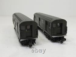 MTH 30-2446-3 MTA World's Fair R-26 2 Car Subway Add On Non Powered Set NIB