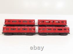 MTH 30-2727-1 MTA R-12 Red 4-Car Subway Set withProtosound 2 NIB
