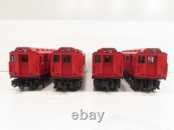 MTH 30-2727-1 MTA R-12 Red 4-Car Subway Set withProtosound 2 NIB