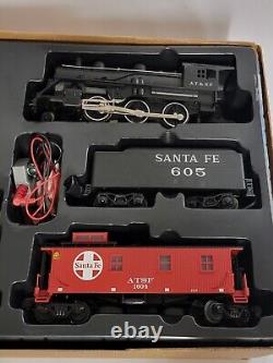 MTH 30-4017-0 Rail King A. T. &. S. F. Santa Fe Steam Freight Train 2-6-0 R-T-R