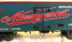 MTH Electric Trains 20-94317 Narragansett Ale (104) 36' Woodsided Reefer Car&box