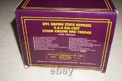 MTH MT-3016L NYC Empire State Express No. 5426 4-6-4 Steam Engine Tender O Gauge