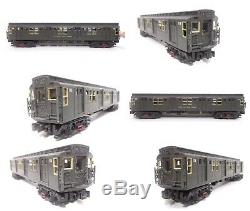 MTH O City Of New York R1 4 Car Subway Set Transit Passenger Train PS2 20-2554-1