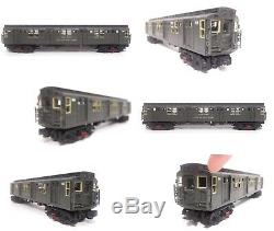 MTH O City Of New York R1 4 Car Subway Set Transit Passenger Train PS2 20-2554-1