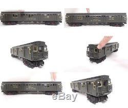 MTH O City Of New York R1 4 Car Subway Set Transit Passenger Train PS2 20-2554-1