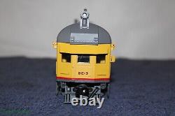 MTH O Scale 20-2242-1 Union Pacific #DC-3 Rail Inspection Car Proto Sound