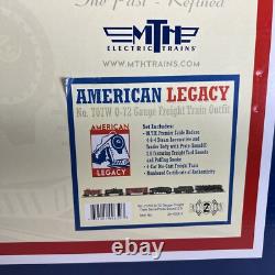 MTH Premier 20-1005-1 American Legacy No. 707W Freight Set Hudson PS. 2 O Used NYC
