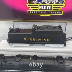 MTH Premier 20-3095-1 Virginian Y3 2-8-8-2 Steam Engin PS. 2 O Gauge New #736 BCR