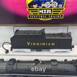 MTH Premier 20-3095-1 Virginian Y3 2-8-8-2 Steam Engin PS. 2 O Gauge New #736 BCR