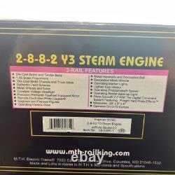 MTH Premier 20-3095-1 Virginian Y3 2-8-8-2 Steam Engin PS. 2 O Gauge New #736 BCR
