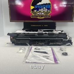 MTH Premier 20-3115-1 Chesapeake & Ohio Allegheny 2-6-6-6 Steam PS. 2 O New #1647