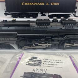 MTH Premier 20-3115-1 Chesapeake & Ohio Allegheny 2-6-6-6 Steam PS. 2 O New #1647