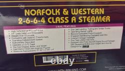 MTH Premier O Gauge 2-6-6-4 N&W Class A #1218, WithPS3