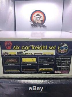 MTH Premier Pennsylvania RR Train Wreck 6-car freight set #20-90005. NIOB