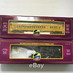 MTH Premier Pennsylvania RR Train Wreck 6-car freight set #20-90005. NIOB