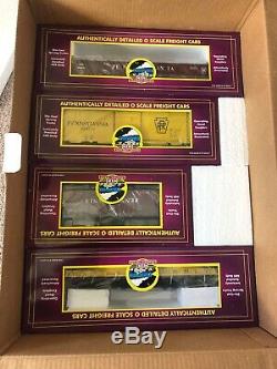 MTH Premier Pennsylvania RR Train Wreck 6-car freight set #20-90005. NIOB