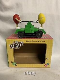 MTH RAILKING OPERATING M&Ms HAND CAR 30-2597! O GAUGE TRAIN MOTORIZED CANDY