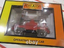 MTH RAILKING PRESIDENT DONALD TRUMP BUMP N GO OPERATING HAND CAR O-Gauge Train