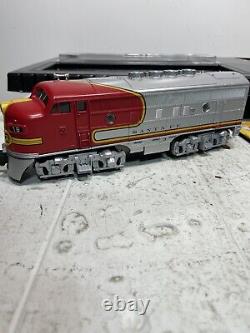 MTH Rail King 30-4098-0 Loco Sound Santa Fe Train O Gauge F-3 Train Only