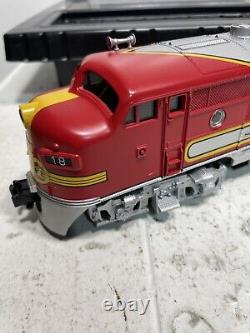 MTH Rail King 30-4098-0 Loco Sound Santa Fe Train O Gauge F-3 Train Only