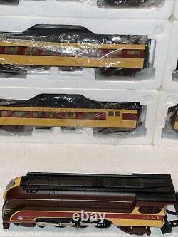 MTH Rail King 4-6-2 Union Pacific Forty-Niner Steam Engine With 6 Passenger Cars