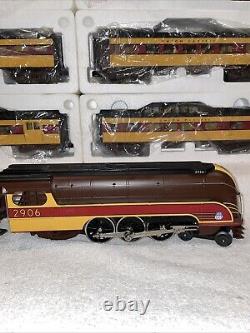 MTH Rail King 4-6-2 Union Pacific Forty-Niner Steam Engine With 6 Passenger Cars