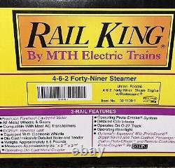 MTH Rail King 4-6-2 Union Pacific Forty-Niner Steam Engine With 6 Passenger Cars