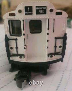 MTH Rail King R-12 Car Subway Car. White # 5803 Powered Ps 2.0