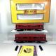 Mth Railking 30-2727-3 Mta Red R-12 Non-powered 2-car Subway Add On Set O Used