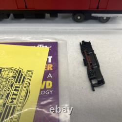 MTH RailKing 30-2727-3 MTA Red R-12 Non-Powered 2-Car Subway Add On Set O Used