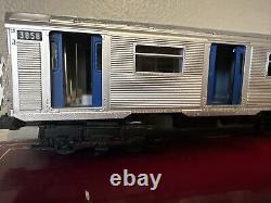 MTH RailKing New York R-32 MTA Subway Car Tail End Lighted Board #3859 + #3858