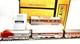 Mth Railking Santa-fe F-3 Dual Motored Diesel & Three Passenger Cars-protosounds