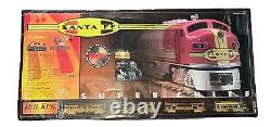 MTH Santa Fe Super Chief F3 Diesel Streamlined Passenger Car Set #30-4021-1 Read