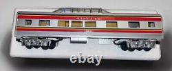 MTH Santa Fe Super Chief F3 Diesel Streamlined Passenger Car Set #30-4021-1 Read