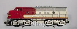 MTH Santa Fe Super Chief F3 Diesel Streamlined Passenger Car Set #30-4021-1 Read