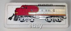 MTH Santa Fe Super Chief F3 Diesel Streamlined Passenger Car Set #30-4021-1 Read