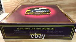 MTH Train, Sante Fe El-Capitan Passenger Car Set. O Gauge Very Nice Condition