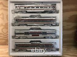 MTH Train, Sante Fe El-Capitan Passenger Car Set. O Gauge Very Nice Condition